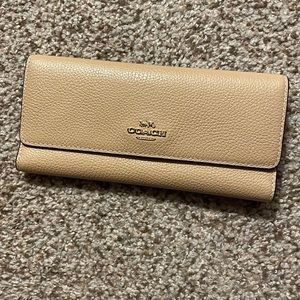 Coach bifold wallet